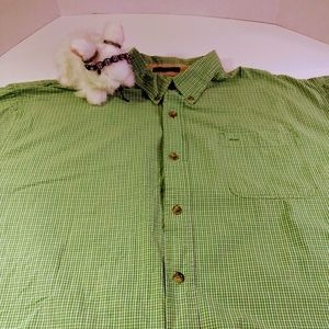 Wrangler Hero 2x green, short sleeve, button down